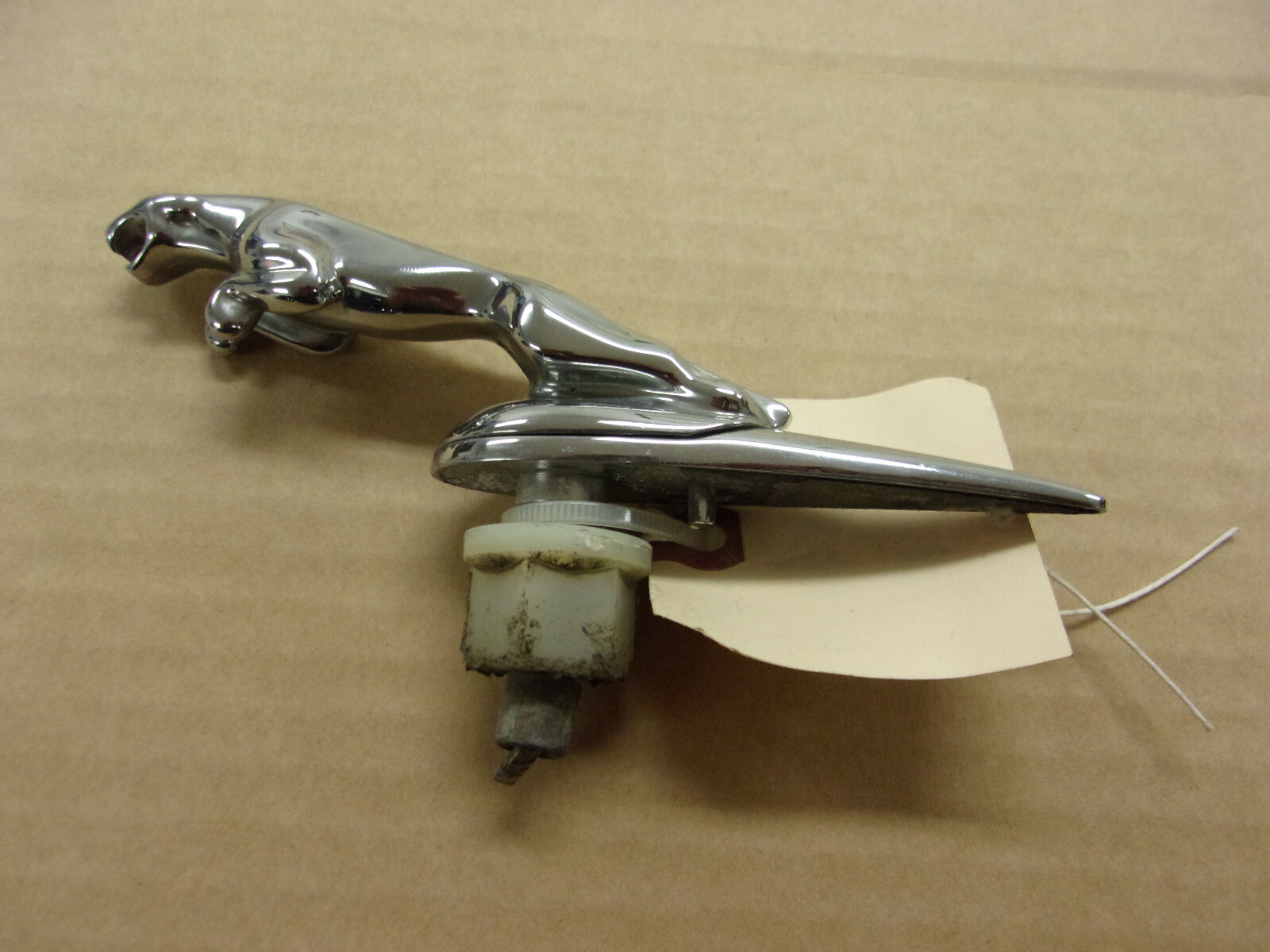 20002008 Jaguar S Type Hood Ornament OEM Leaping Cat Chrome XR857738