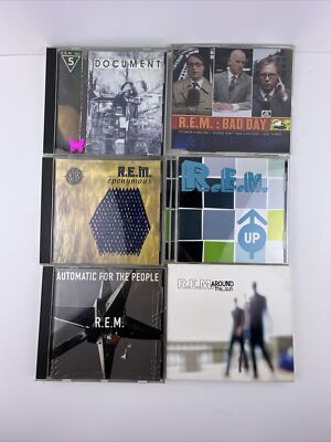The REM / R.E.M.  COLLECTION  6 CD Lot  Alternative Rock Legends