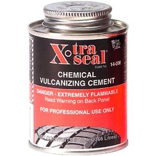 XTRA SEAL Chemical Vulcanizing Cement 8 oz. Tire Repair 14-008 Made in USA