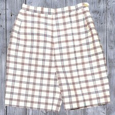 Vintage 70s LOMBARDI OF HARTFORD RedWhite Blue High Rise Women s Shorts Size 12