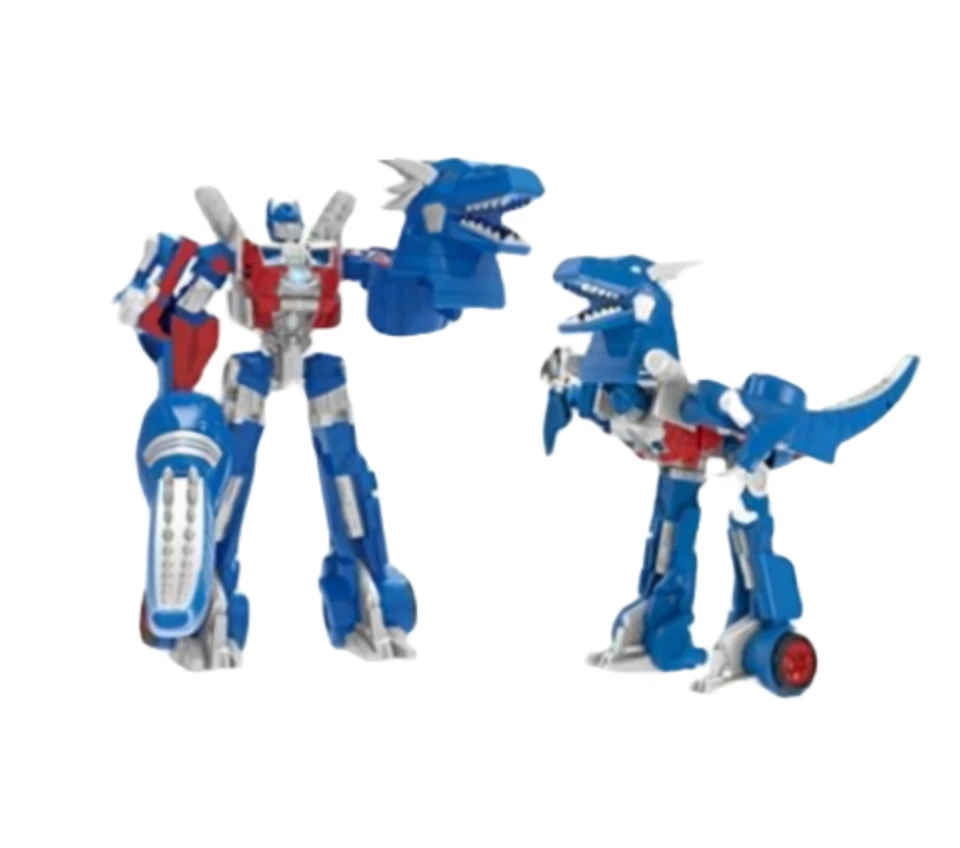 Battle Robot Universe Warrior-Set of 2 Transforming Robots w/ Dino Transforming - Image 3 of 4