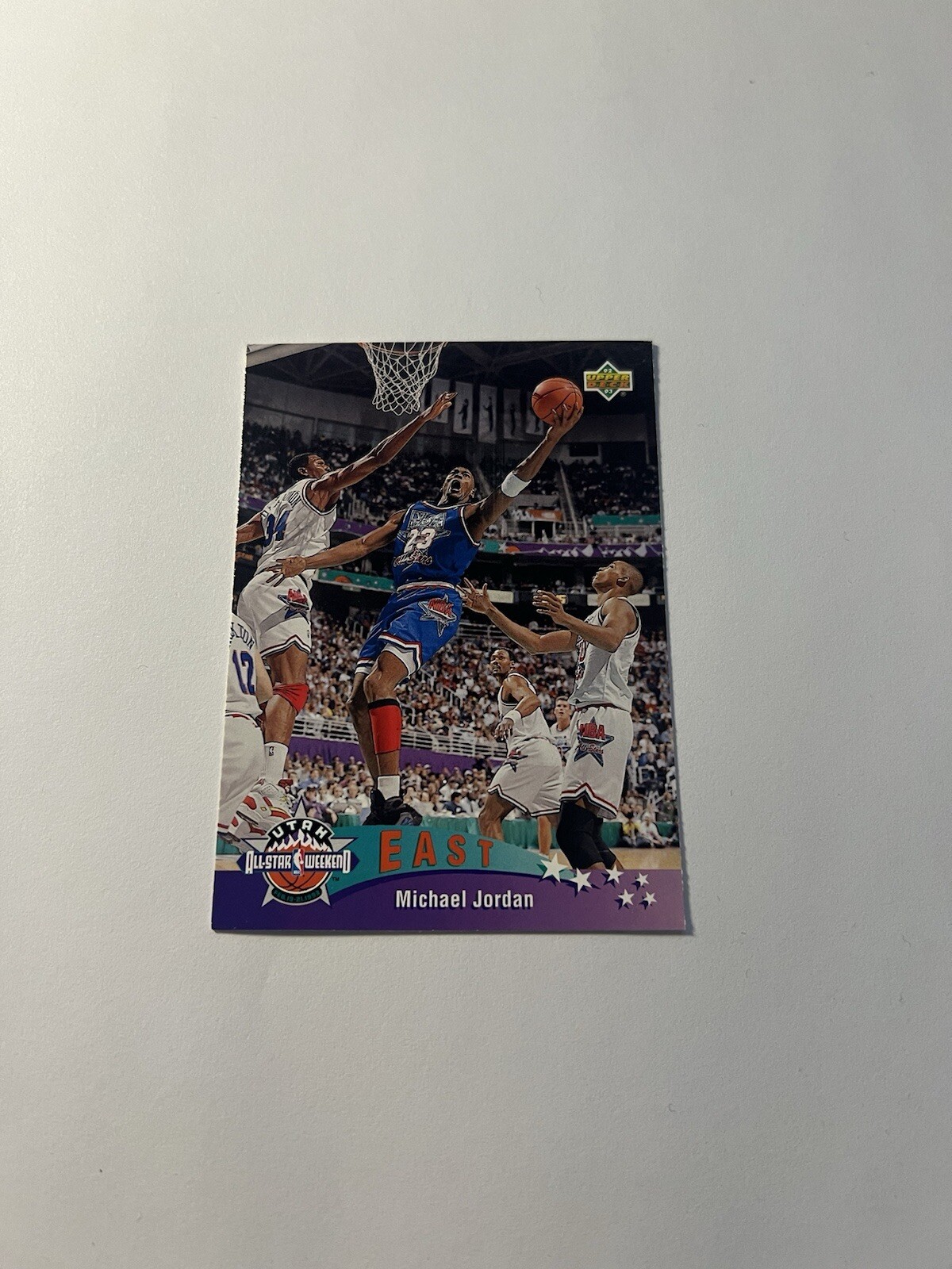 1992-93 Upper Deck MICHAEL JORDAN East #425 Utah All Star Weekend NM+