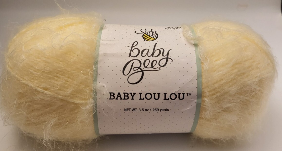 SKEIN/BALL OF (DISC) HOBBY LOBBY BABY BEE BABY LOU LOU YARN 710 SOFT