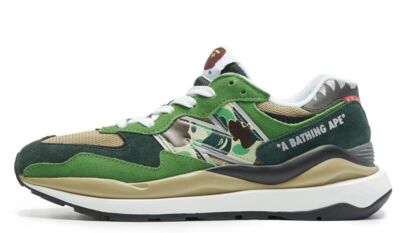 A BATHING APE × New Balance 57/40 A Bathing Ape x New Balance 57/40 Green M5740BAE Men's Size | eBay