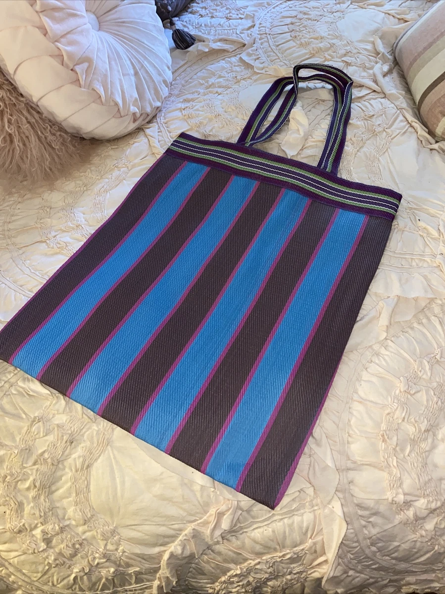 Nylon stripe best sale bag
