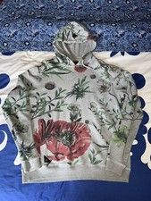 10 deep hoodie Bacchanal Heather Grey Size La...