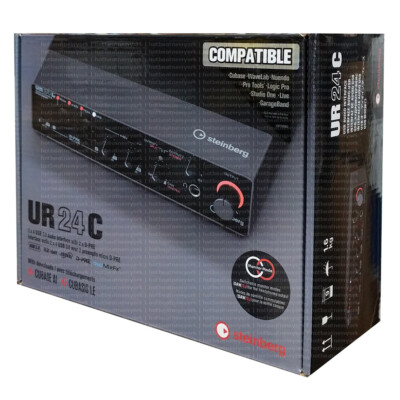 Steinberg UR24C 2x4 USB Gen 3.1 Audio Interface USb Type-C by