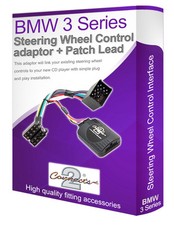 Adaptateur De Direction Pour Autoradio BMW Série 3 E46 + Câble De Raccordement