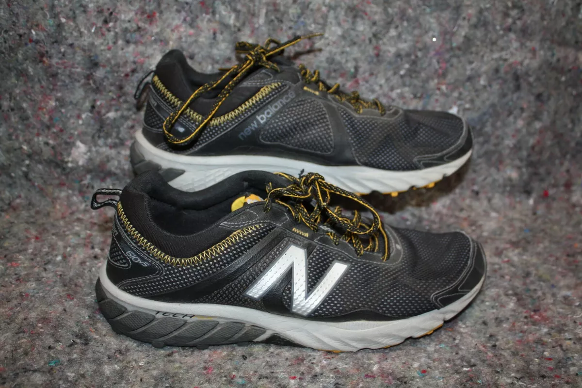 New Balance 610v5 Men&#039;s D Terrain Training Black Gold MT610LB5 | eBay