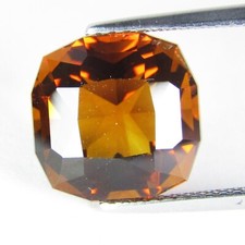 4.78Cts Mesmerizing 100 Natural Cushion Cut Citrine 10mm Loose Gem Ref VDO