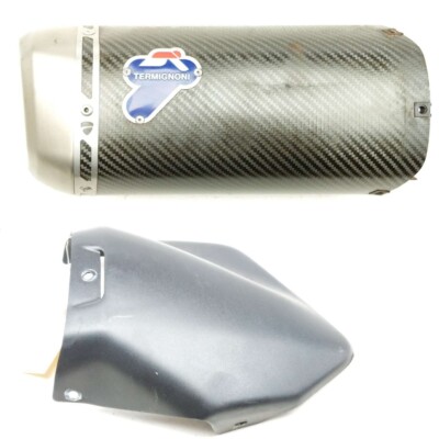 10-18 Ducati Multistrada 1200 Termignoni Exhaust Muffler Silencer Cans ZDM-A130