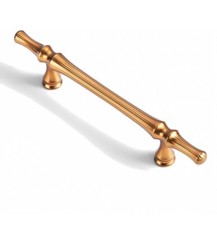 10 Pack Brushed Brass Cabinet Pulls 3-3/4 inch Solid Kitchen Cabinet Handles...