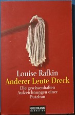 Anderer Leute Dreck • Roman v. Louise Rafkin • Literatur • Buch • Lesen Putzfrau