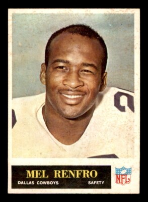 1965 Philadelphia Football #53 Mel Renfro EX/MT *e1