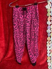 Pink  Black Leopard Design Okie Dokie XL 6x Girls Pants Leggins