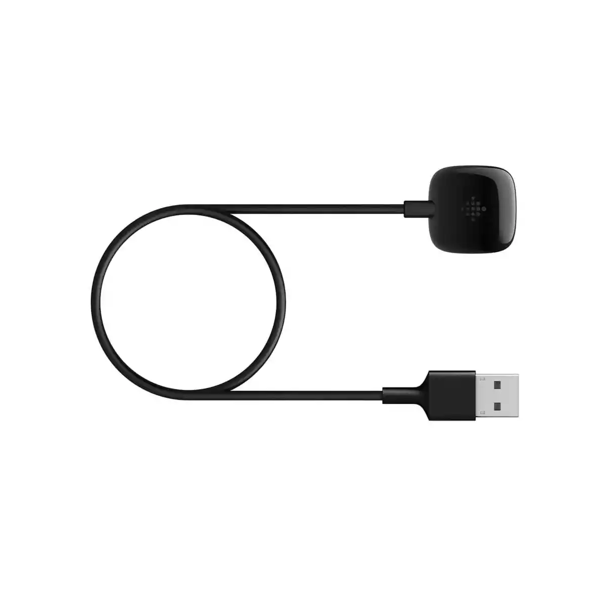 Genuine Fitbit Versa 4 FB523 Smart Watch USB Magnetic Cable Charger Black