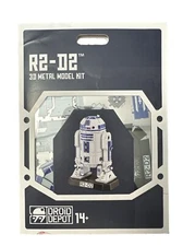 WDW Star Wars Droid Depot R2-D2 Metal Earth 3D Metal Model Kit - Open/Unused
