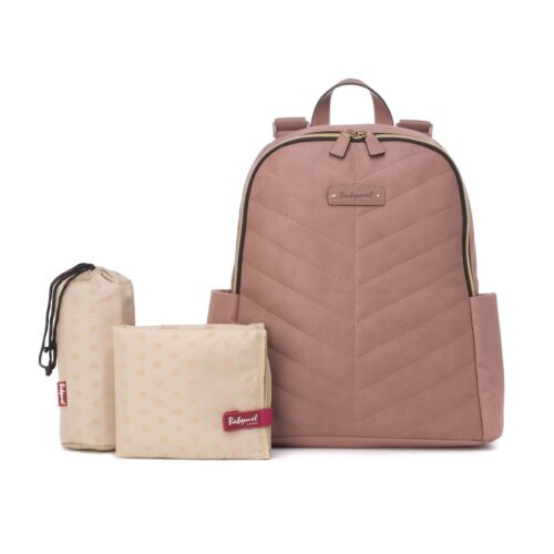 Babymel Gabby Backpack Dusty Pink BM6458 - Picture 1 of 8