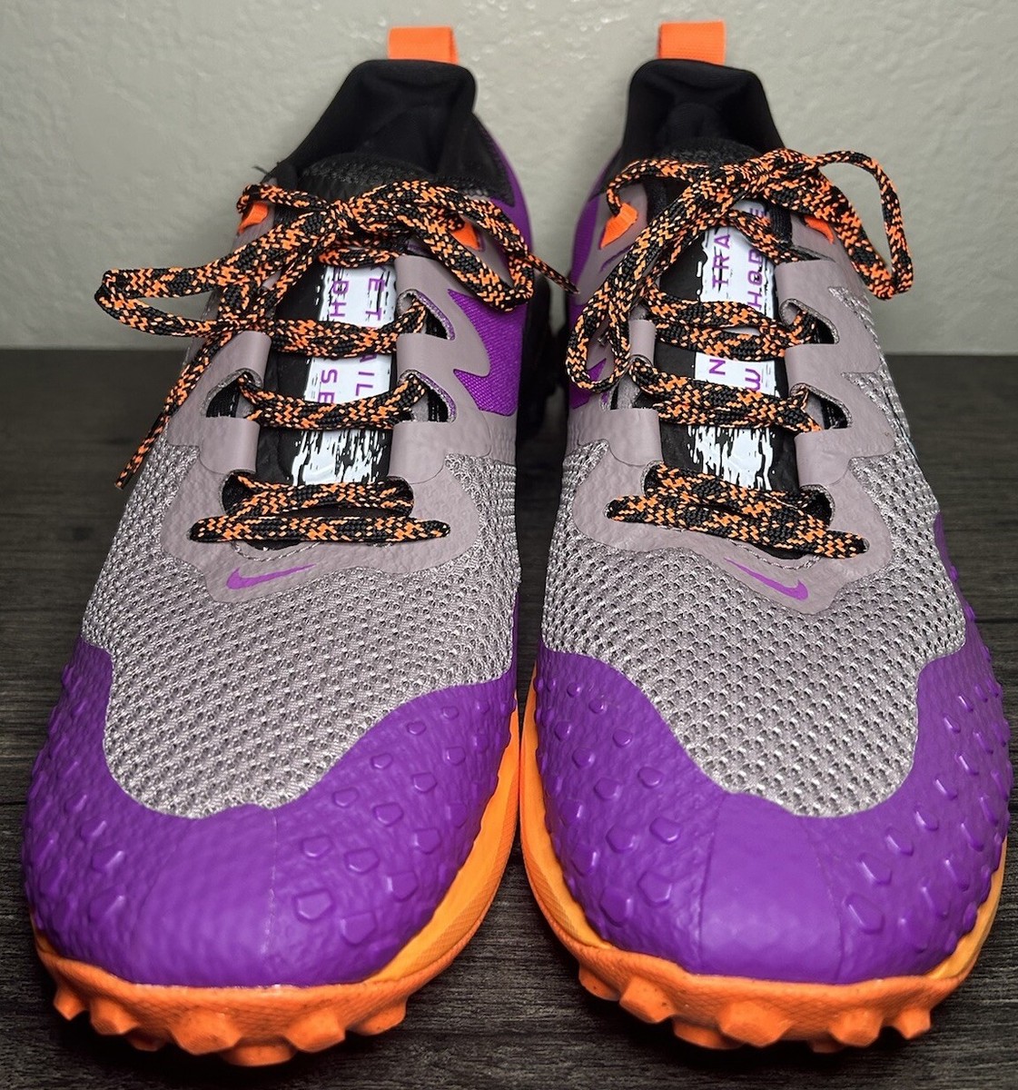 Nike Wildhorse 7 Trail Hiking Grey Purple Orange Black CZ1864-502