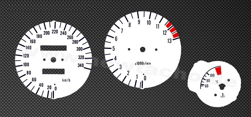 Discos Velocímetro Apto para Yamaha YZF 1000 Thunderace Gauge YZF1000 Tacho Kit - Imagen 1 de 1