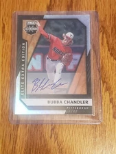  2021 panini auto  bubba chandler & 2024 pulse auto cade horton.  mt.