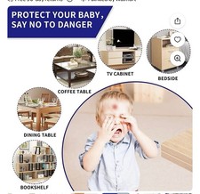 20 Pack Clear Corner Guards, Transparent Furniture Edge Protectors, Soft