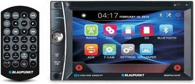 Blaupunkt Memphis 440BT 6.2'' in-Dash Touch Screen DVD Receiver Bluetooth
