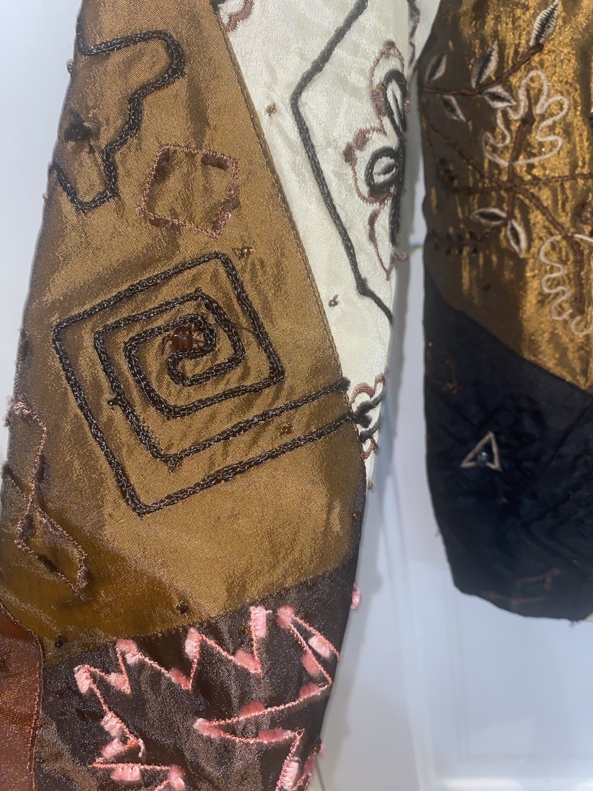 Laura Ashley Petite Small Patchwork Jacket Embell… - image 7