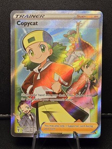 Copycat - 200/203 - Pokemon Evolving Skies Sword & Shield Full Art Rare Card NM