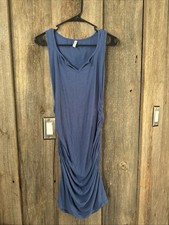 missufe ruched dress Blue Size Large