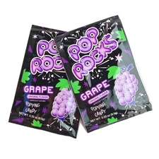 Grape Popping Candy - 24 Count Pack, 0.33 Oz Each for Fun Treats!