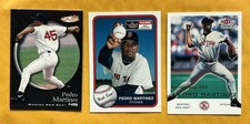 2001 Fleer Focus - Pedro Martinez Green /174 Platinum/201 Futures /499
