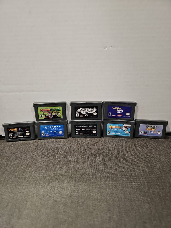 LOT OF 8 Nintendo GAME BOY ADVANCE GAMES! Good Shape Read Description For Titles