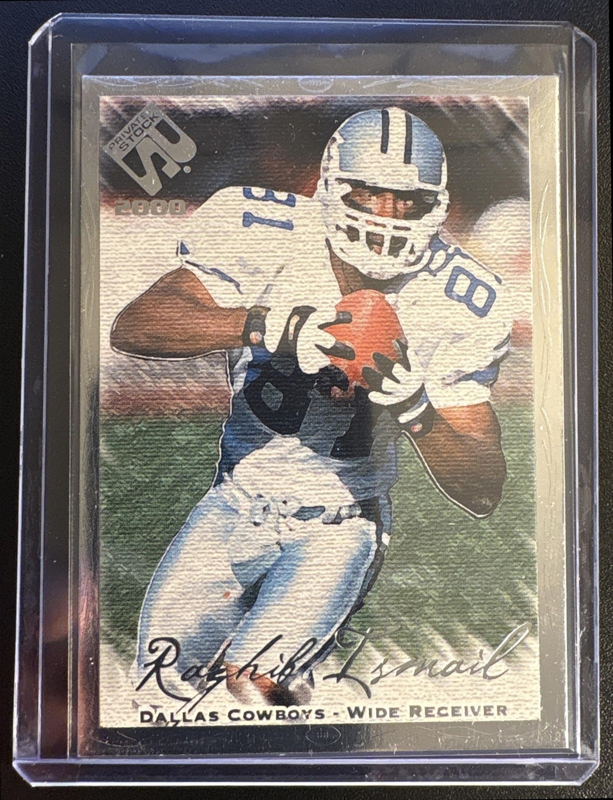 2000 Pacific Private Stock Raghib Ismail #25 Silver /330 Cowboys