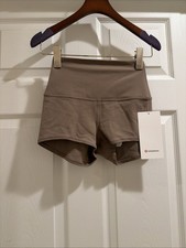 NWT Lululemon Align High Rise Short 2   Taupetastic TPTC Size : 4