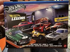 Hot Wheels Silver Series Legends 2025 Tour 6 Car Set GTO Mustang Gasser JPY78