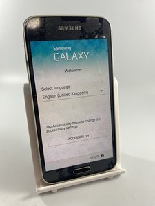 Samsung Galaxy S5 schwarz entsperrt 16GB 5,1" 16MP Android Smartphone Defekt #C12