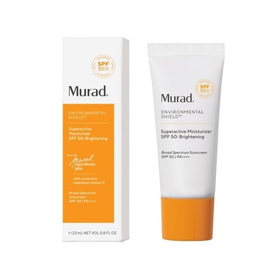 Murad Superactive Brightening Moisturizer SPF 50 Travel - Vitamin C Hydrating Su