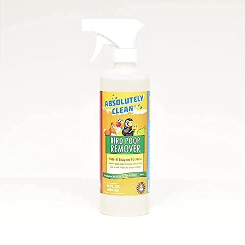Amazing Bird Poop Cleaner Spray - Just Spray/Wipe - Safely & Easily Removes B...