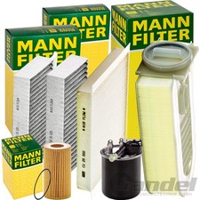 MANN INSPEKTIONSPAKET passend f&uuml;r MERCEDES M KLASSE GLE W166 250 d CDI 204 PS