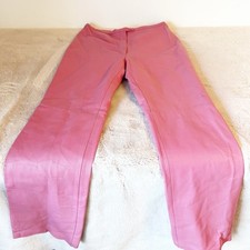 VINTAGE Newport News 100 Leather Pink Pants Size 12T