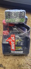 Motul 5000 4T 10W40 Semi Synthetic Kawasaki ZX9 Engine Oil 10L + x2 HiFlo Filter