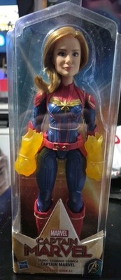 CAPTAIN MARVEL Doll Action Figure w/ Energy Blaster Gloves