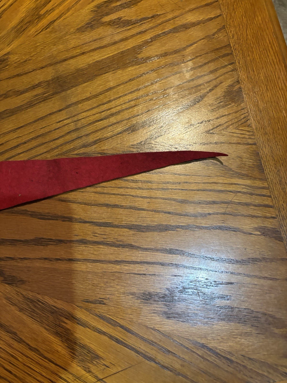 Antique Rare Red Top Beer Advertising Pennant 25”