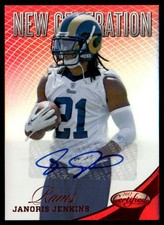 2012 Panini Certified Mirror Red Signatures Janoris Jenkins Rookie Auto 002/250
