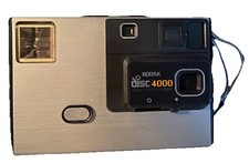 Vintage 1980s Kodak Disc 4000 Film Retro Camera - UNTESTED 