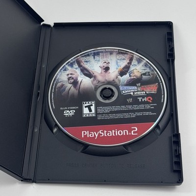 WWE Smackdown vs. Raw 2011 (Sony PlayStation 2, 2010) PS2 DISC ONLY Tested 