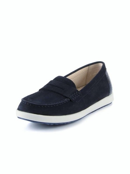 Women Gabor Loafers White Leather 36