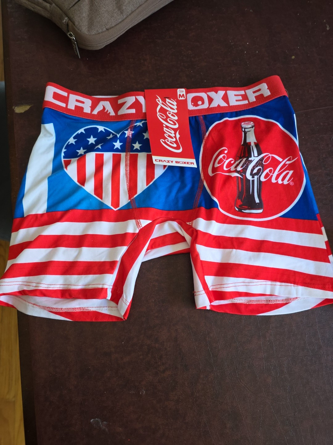 Coca Cola Crazy Boxer Boxer Brief - Medium NWT