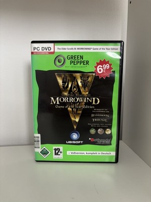 The Elder Scrolls Morrowind: Game of the Year Edition / Pc Spiel CD ROM 